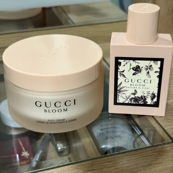 Gucci Bloom Soft Pink Body Cream and Perfume - Picture 1 of 1